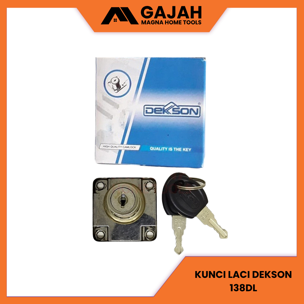KUNCI LACI/LEMARI/LOKER DEKSON 138DL [ASLI]