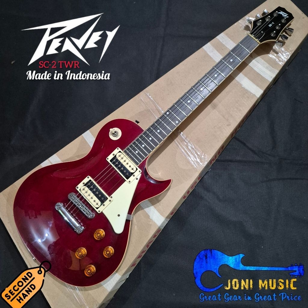 Gitar PEAVEY SC-2 SC2 LES PAUL MODEL ORIGINAL EXPORT QUALITY