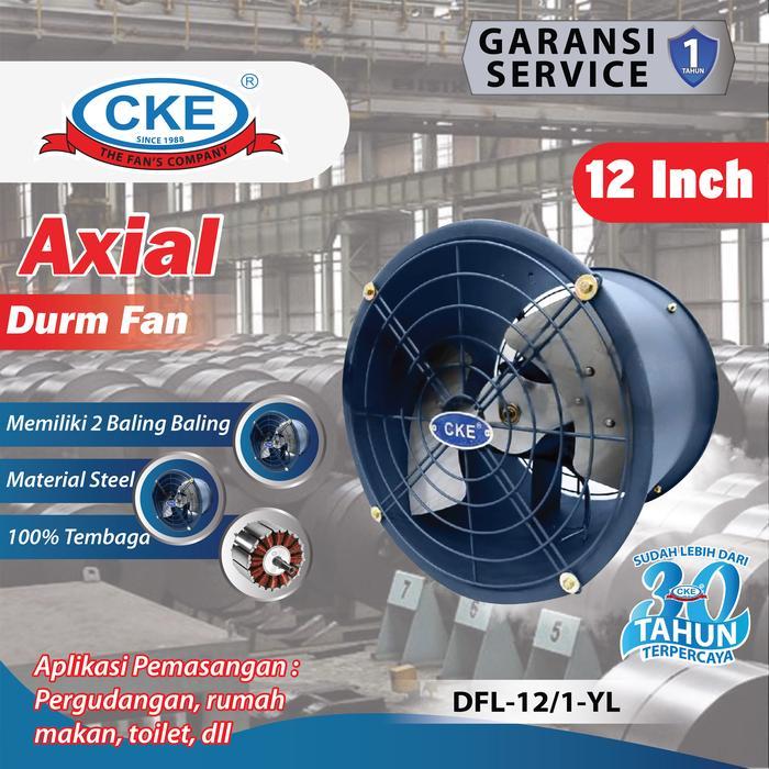 CKE Drum Fan Low Noise 12 inch Drum Fan Extra 12 inch Axial Fan 12 inch