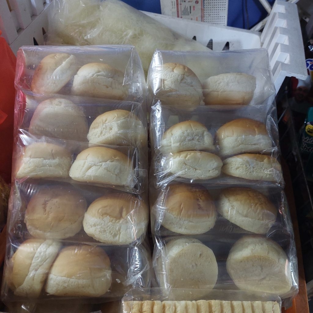 Roti tawar burger/roti burger isi 10/roti burger