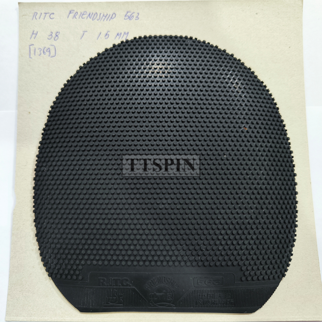 729 563 RITC - Karet Pingpong Tenis Meja Seken 729 RITC 563 Bintik Sedang Medium Pips Rubber Bet Bat