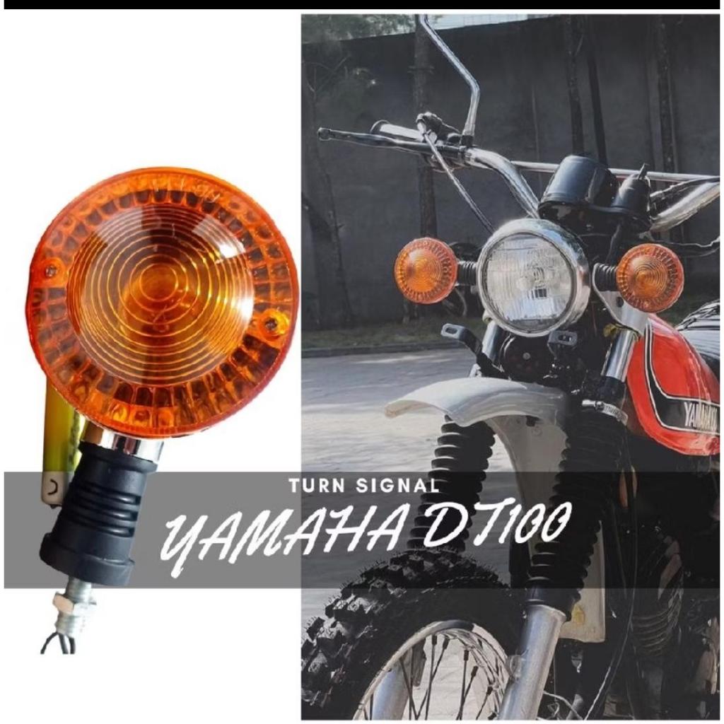Sein DT100 1pcs Lampu Sen Riting Sein Trail Jadul Custom Import Yamaha DT 100 RX100 L2SN L2 SUPER rx
