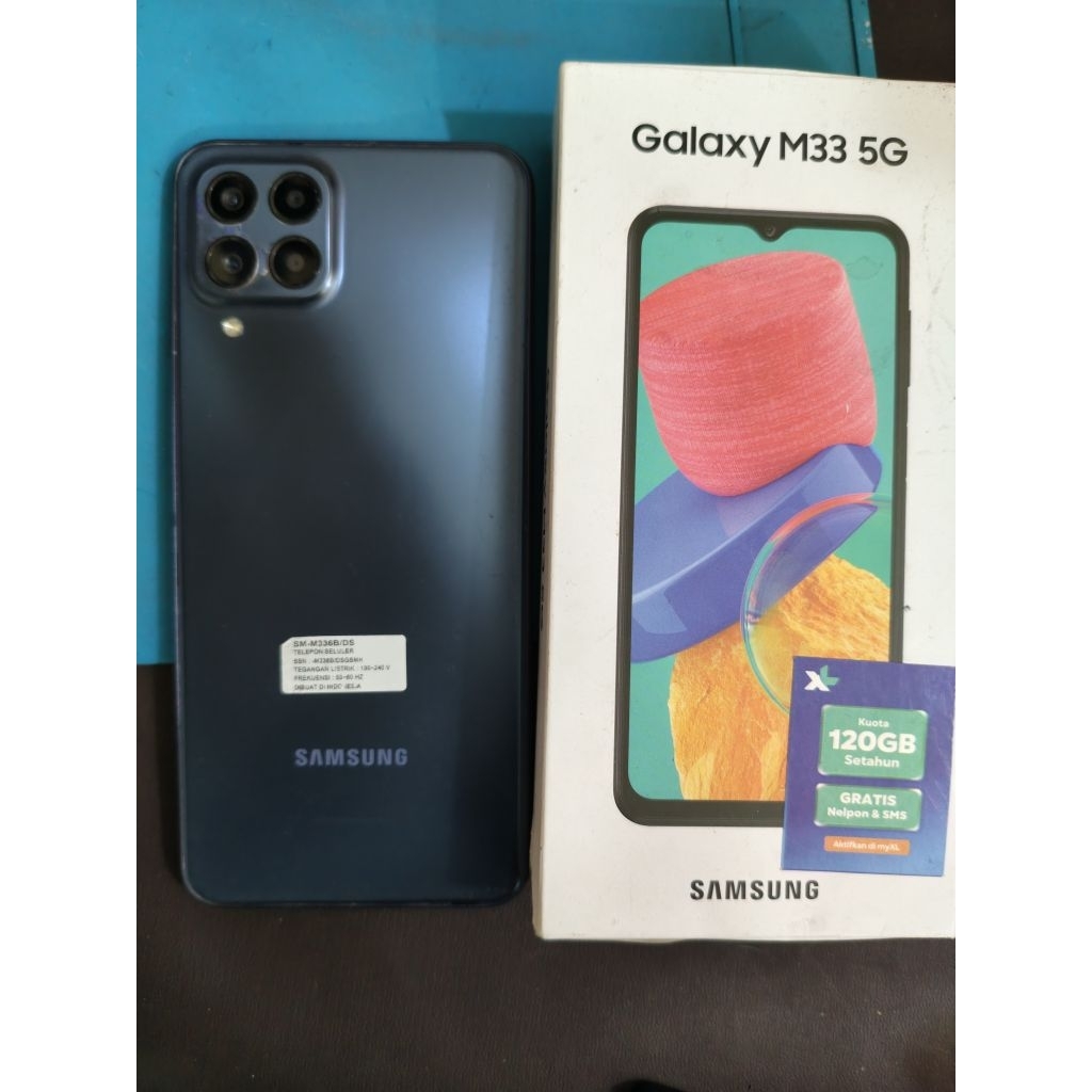 samsung M33 second 8/128