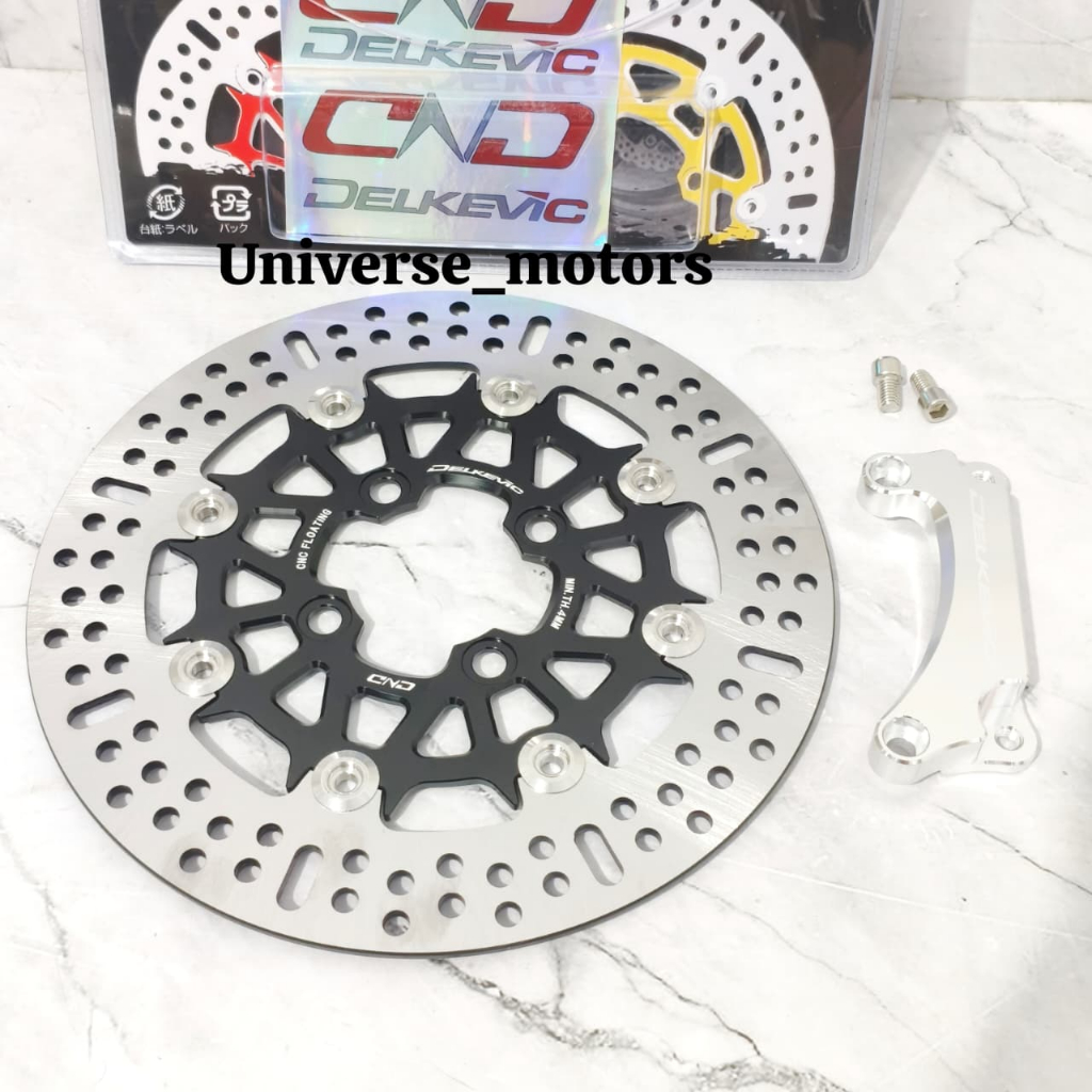 PIRINGAN CAKRAM DELKEVIC XSPEED 260MM VARIO 110 125 150 OLD LED BEAT FI ESP STREET DELUXE SCOOPY NEW