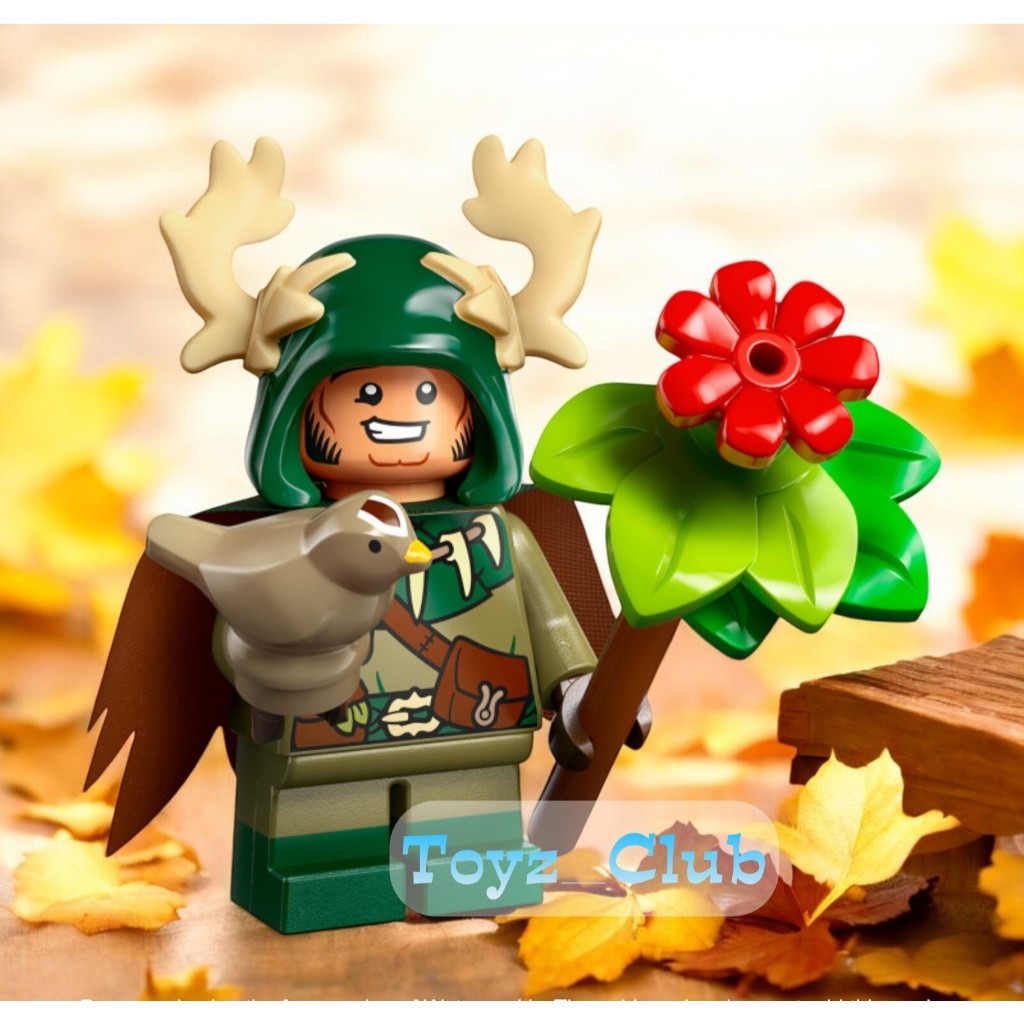 LEGO Minifigures Series 71047 Dungeons & Dragons - Halfling Druid Minifigure Seri No 5 Set Movie Dun