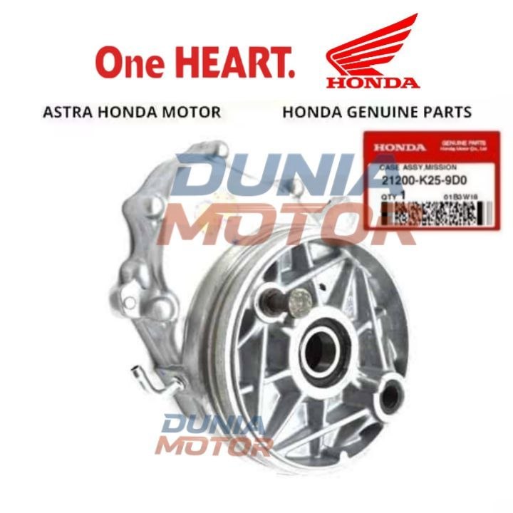Case assy Mission Motor BeAT FI CBS K25A 2012 2013 2014 21200-K25-9D0 21200K259D0 Ori Original