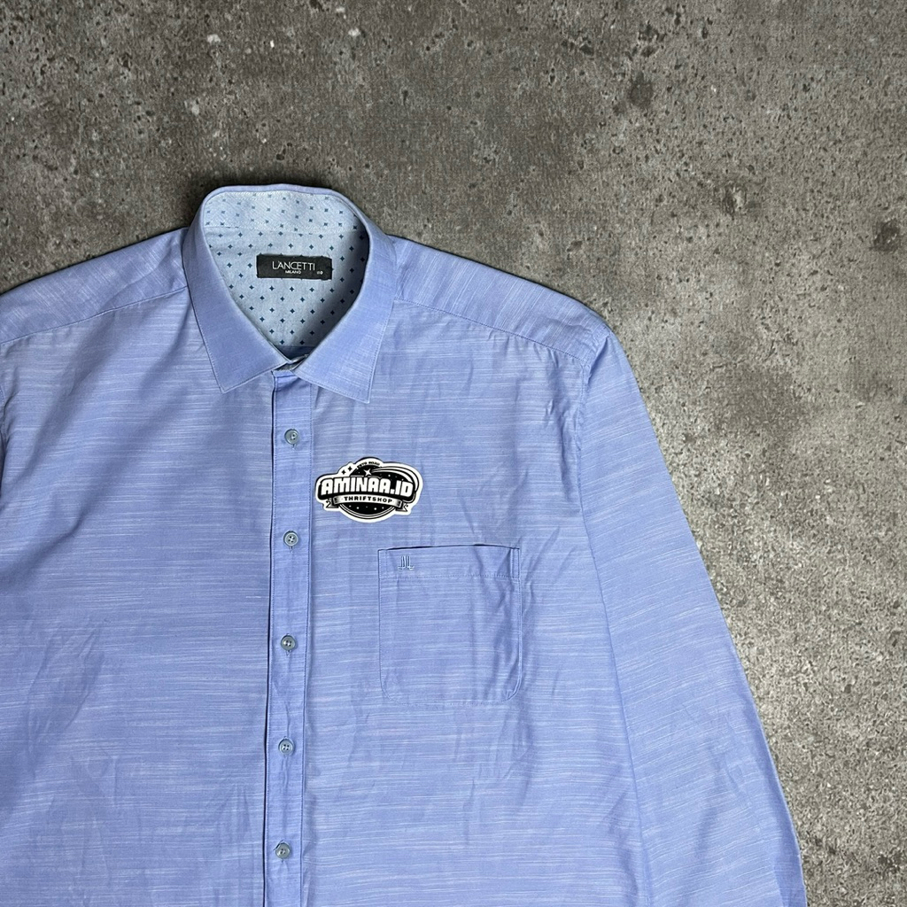 Kemeja Lancetti Sky Blue (SCND)