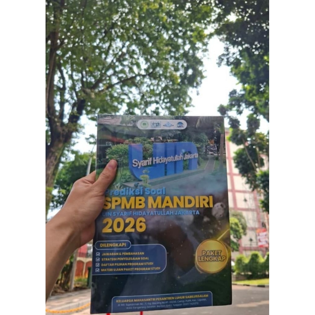Buku Prediksi Soal SPMB Mandiri UIN JAKARTA 2026