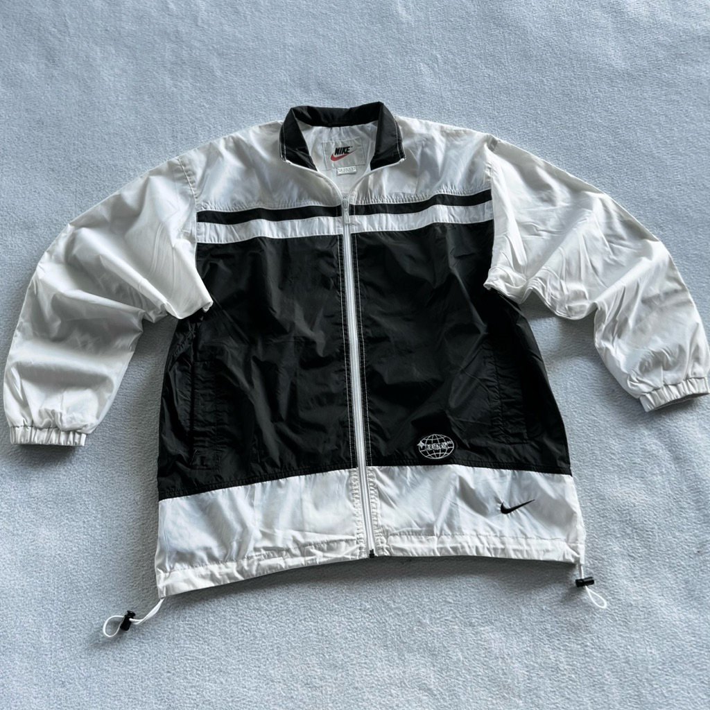 Vintage 90s Two Tone NIKE Windbreaker (Oversize Cut)