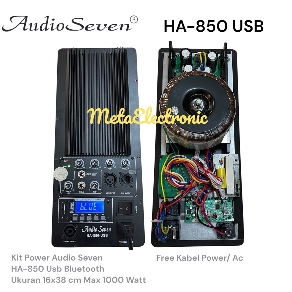 Power Kit - Mesin Speaker Active Audio Seven HA850 Usb