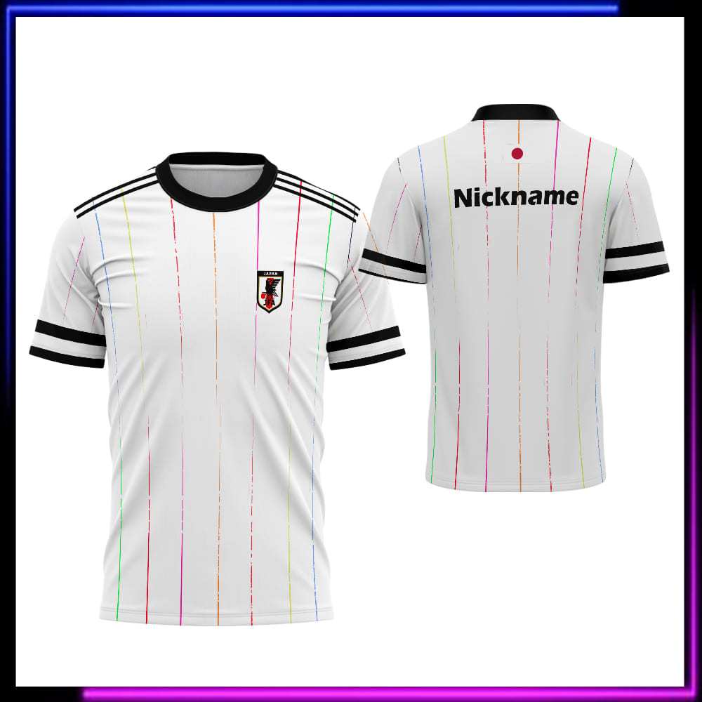 Jersey Suporter Timnas Jepang / Jersey Home Jepang 26 Custom Nama