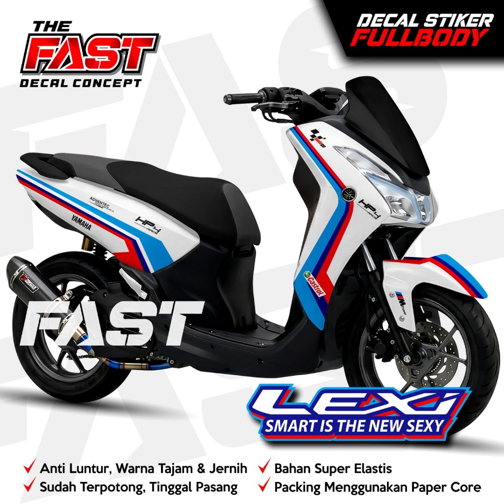 COD Decal Sticker Full Body Yamaha LEXI 125 Sticker Yamaha LEXI Full Body Yamaha LEXI Racing