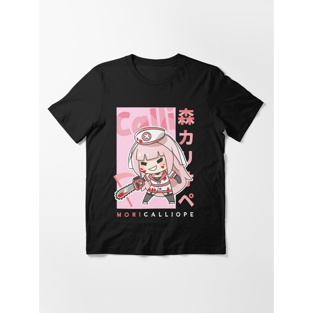 Calliope Mori Killer Nurse Halloween Hololive VTuber Essential T-Shirt