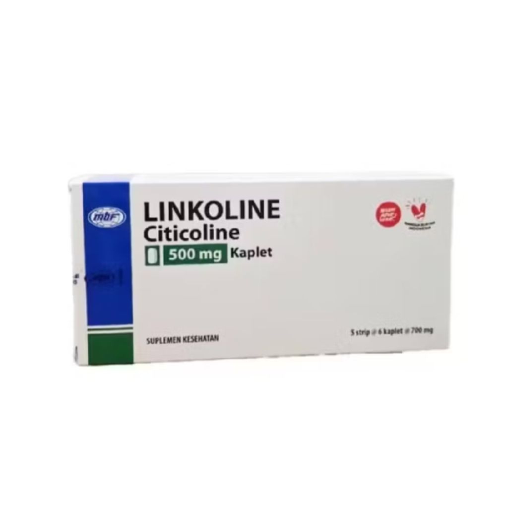Linkoline 500mg box Citicoline 500mg