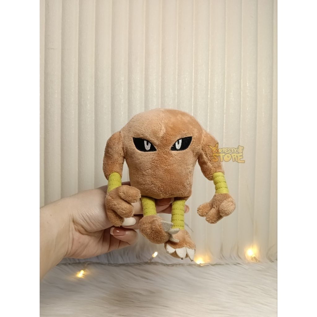 Boneka Pokemon Hitmonlee Sitting Cuties - Pokemon Center
