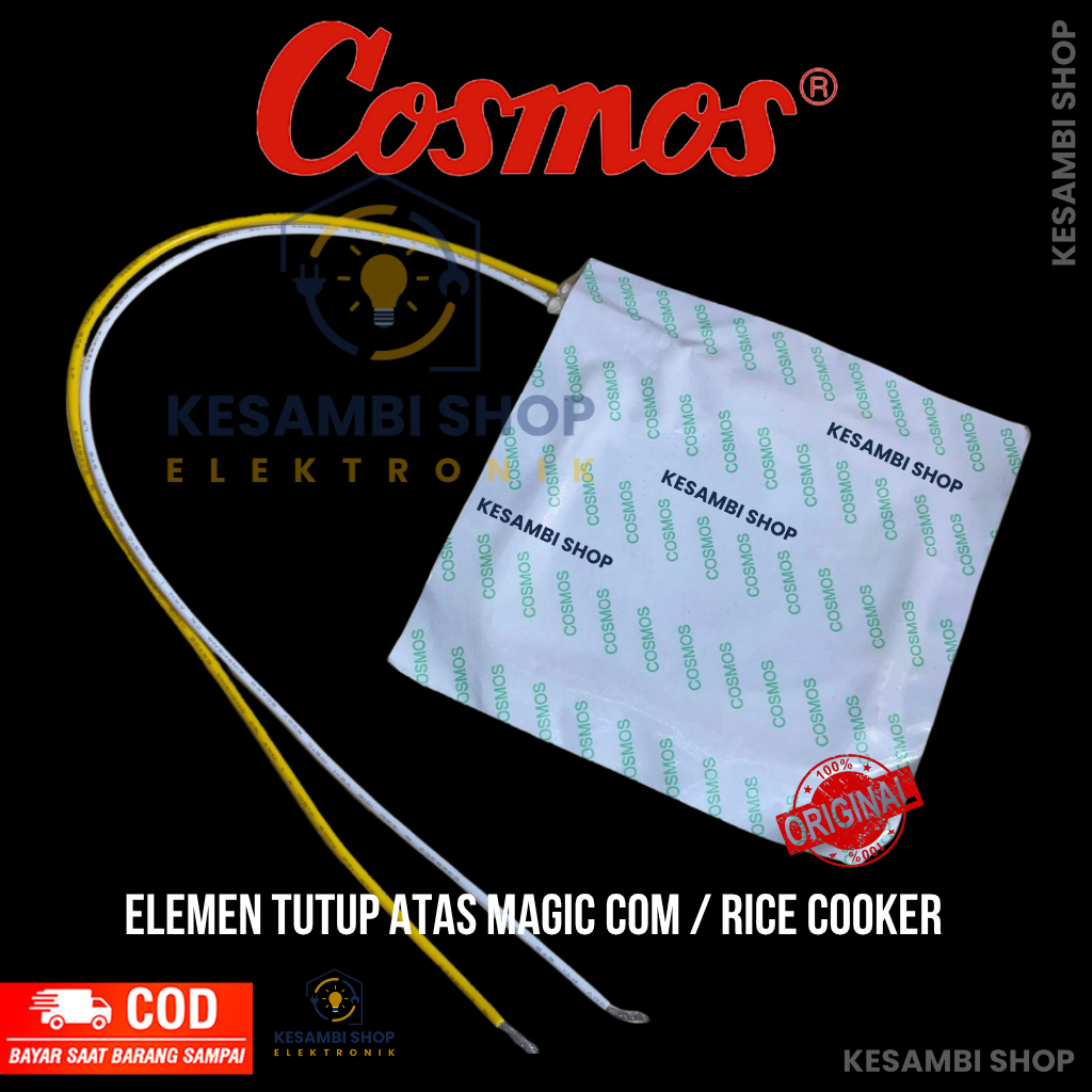 ELEMEN ATAS PEMANAS MEGIC COM COSMOS ELEMEN TUTUP ATAS MEGIC COM RICE COOKER