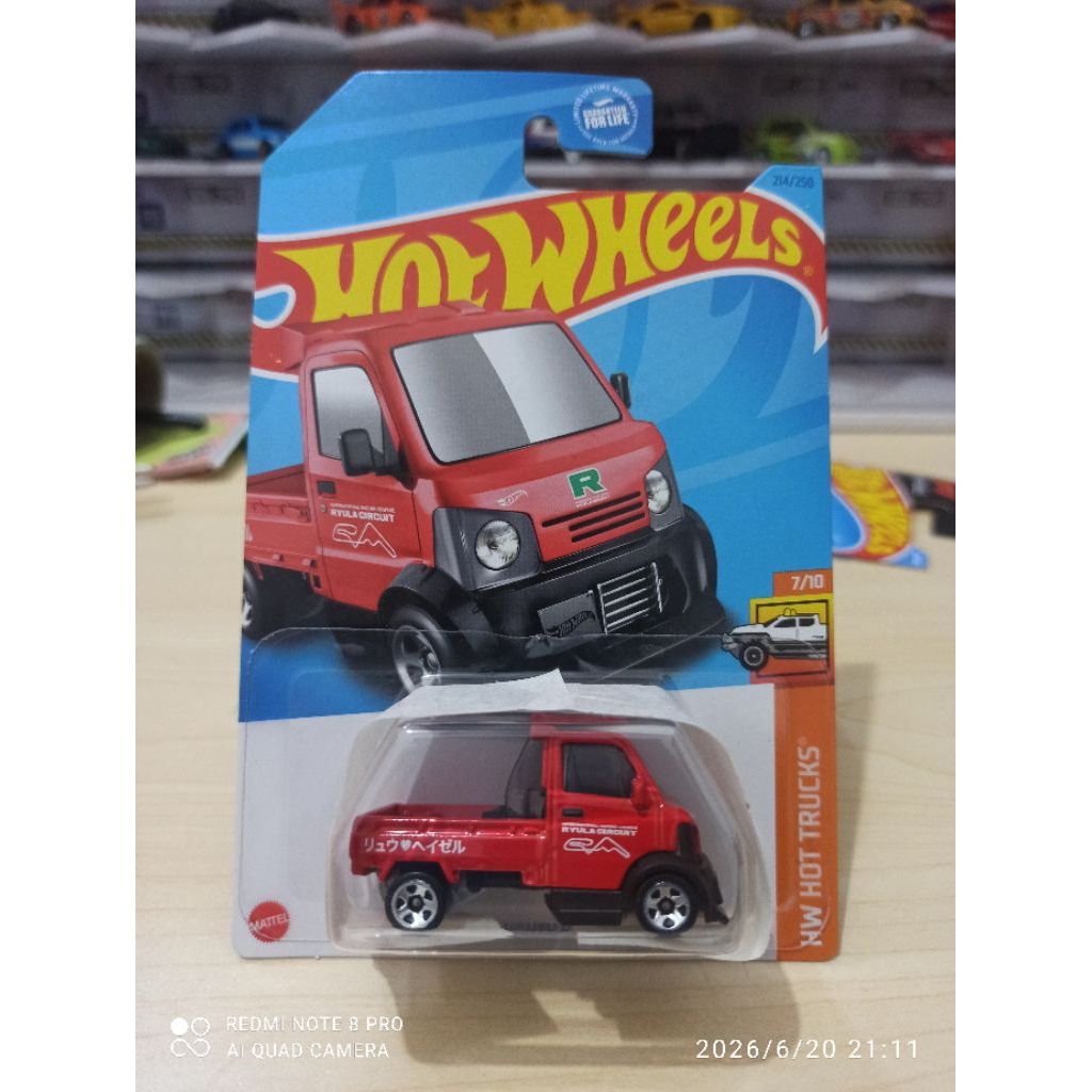 HOT WHEELS MIGHTY K RED CAR EDITION