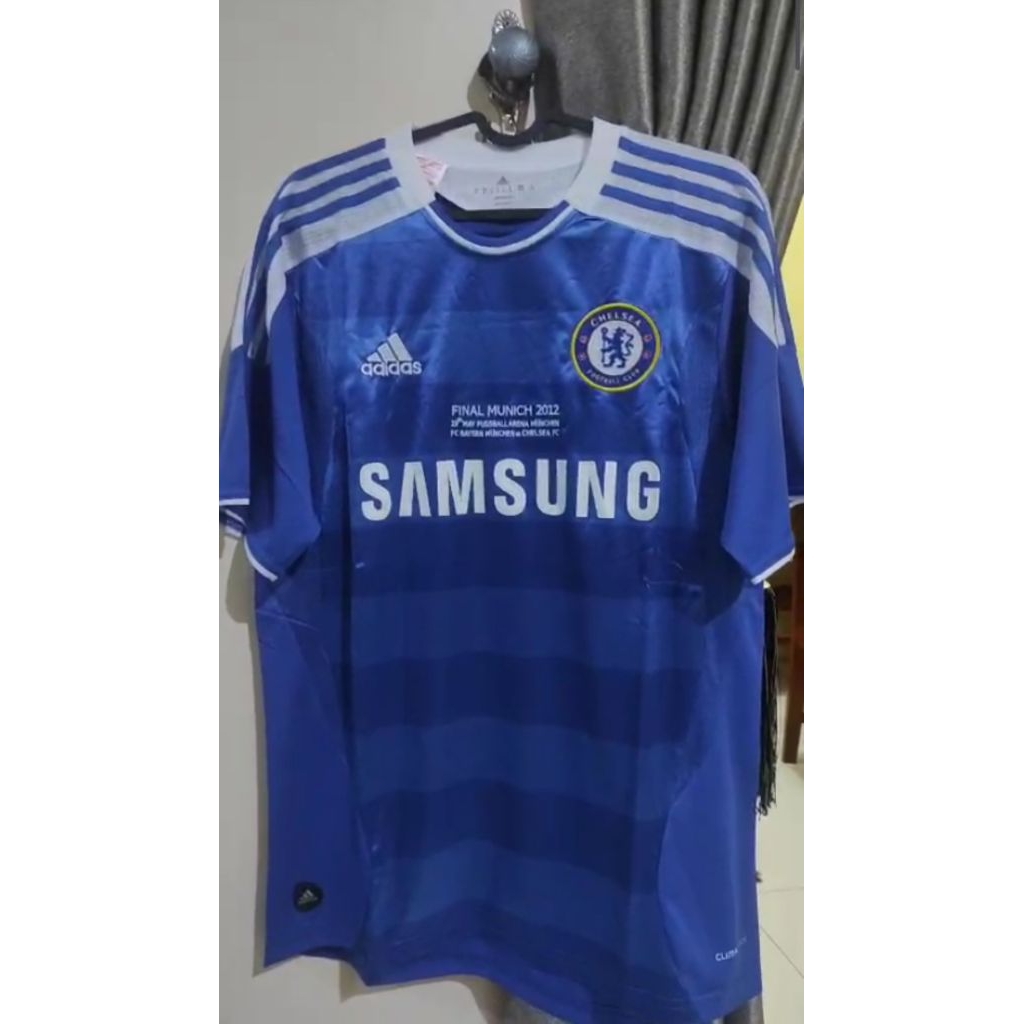 Jersey Chelsea retro final Munich 2012 ori