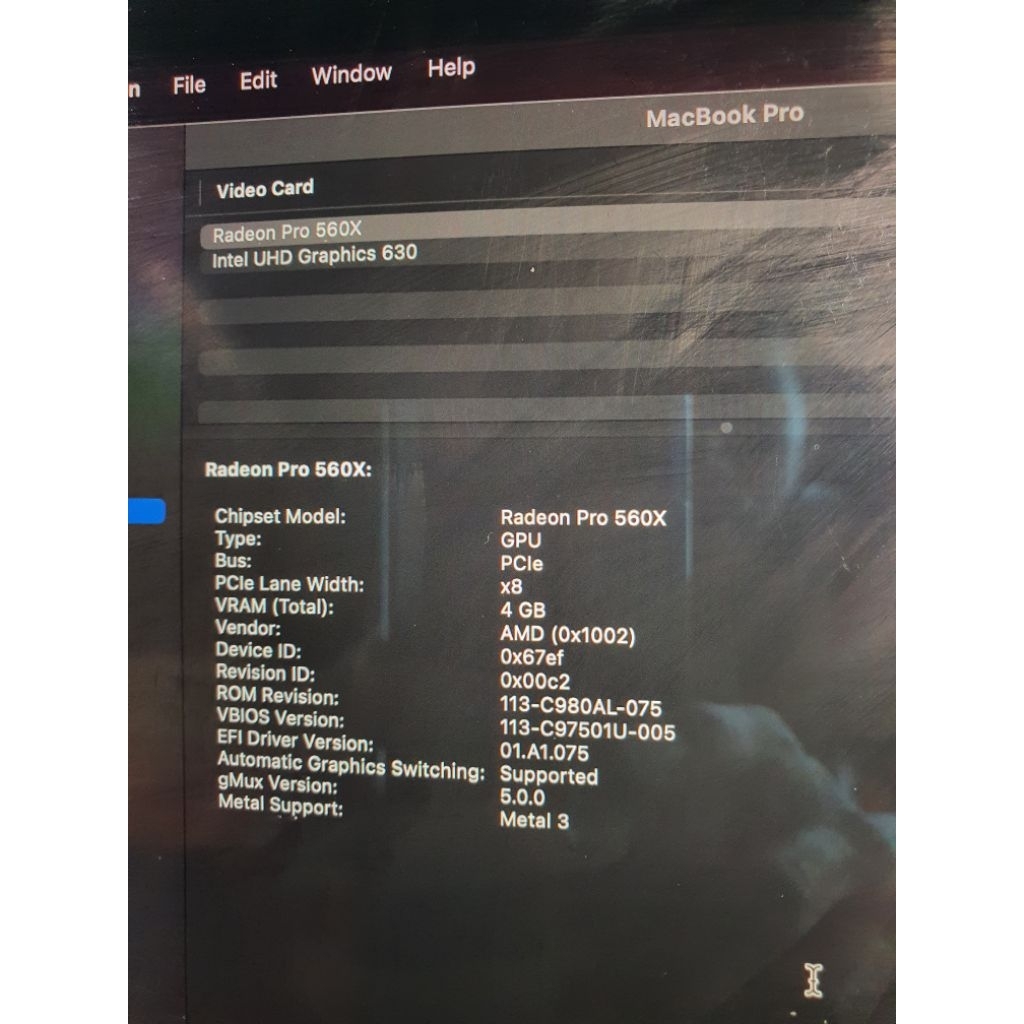macbookpro 2018