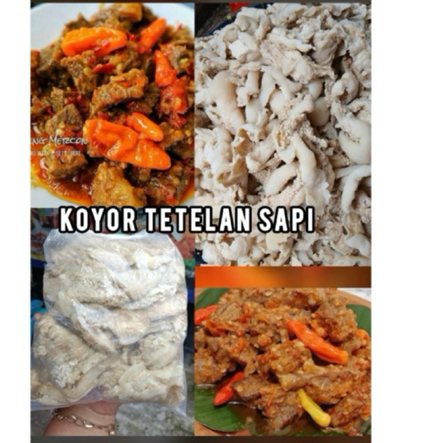 Koyor Tetelan Sapi berat 1 kg