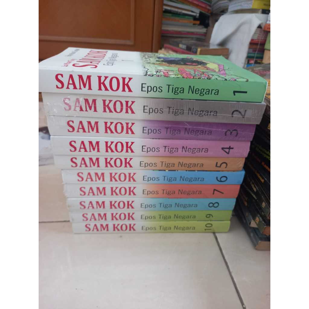 Sam Kok Epos Tiga Negara Jilid 1 -10 (Komplit)