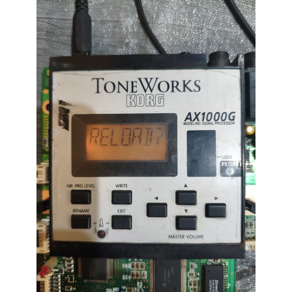 IC untuk kendala RELOAD pada Korg AX1000g