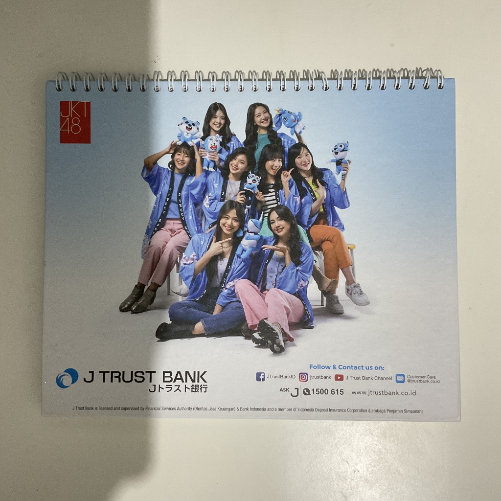 Kalender JKT48 x Jtrust Bank 2025