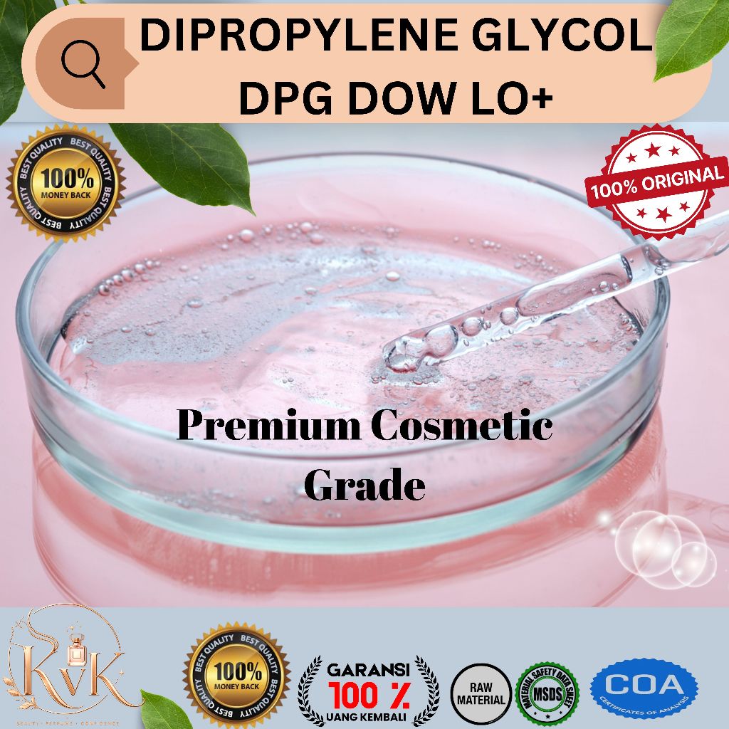 SOLVIOL Dipropylen Glycol DPG DOW LO+ 50ml Pure Cosmetic Ingredient Raw Materials Serum Lotion Cream