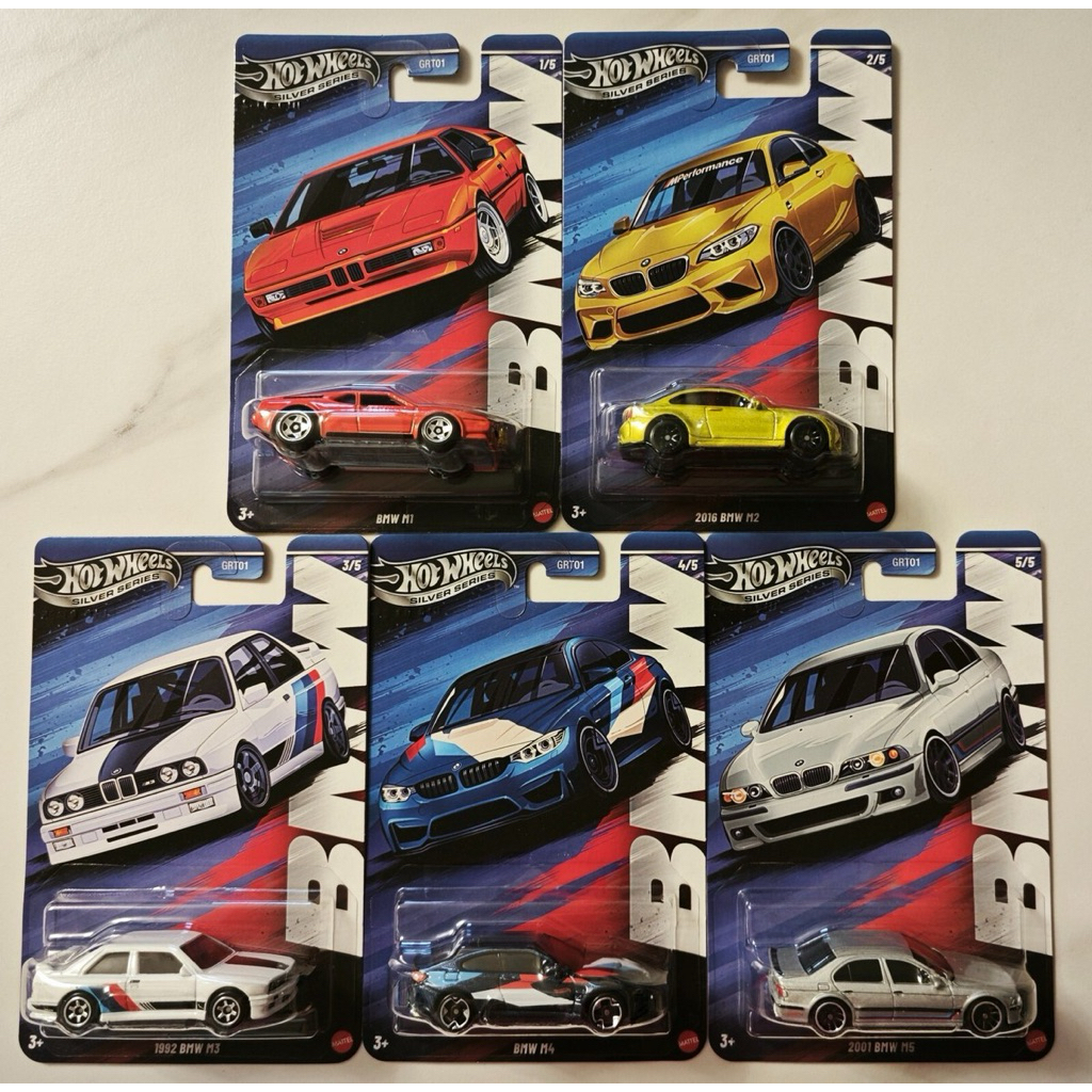Hot Wheels Silver Series BMW 2025