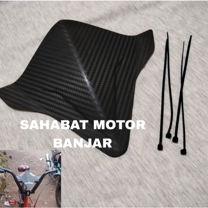 SAHABAT MOTOR visor sepeda bmx karbon / visor sepeda anak