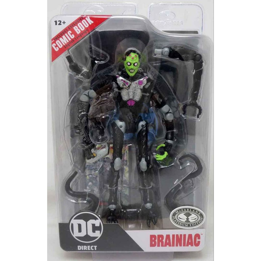 DC Direct Brainiac McFarlane Toys Platinum Edition ORIGINAL Product McFarlane Toys