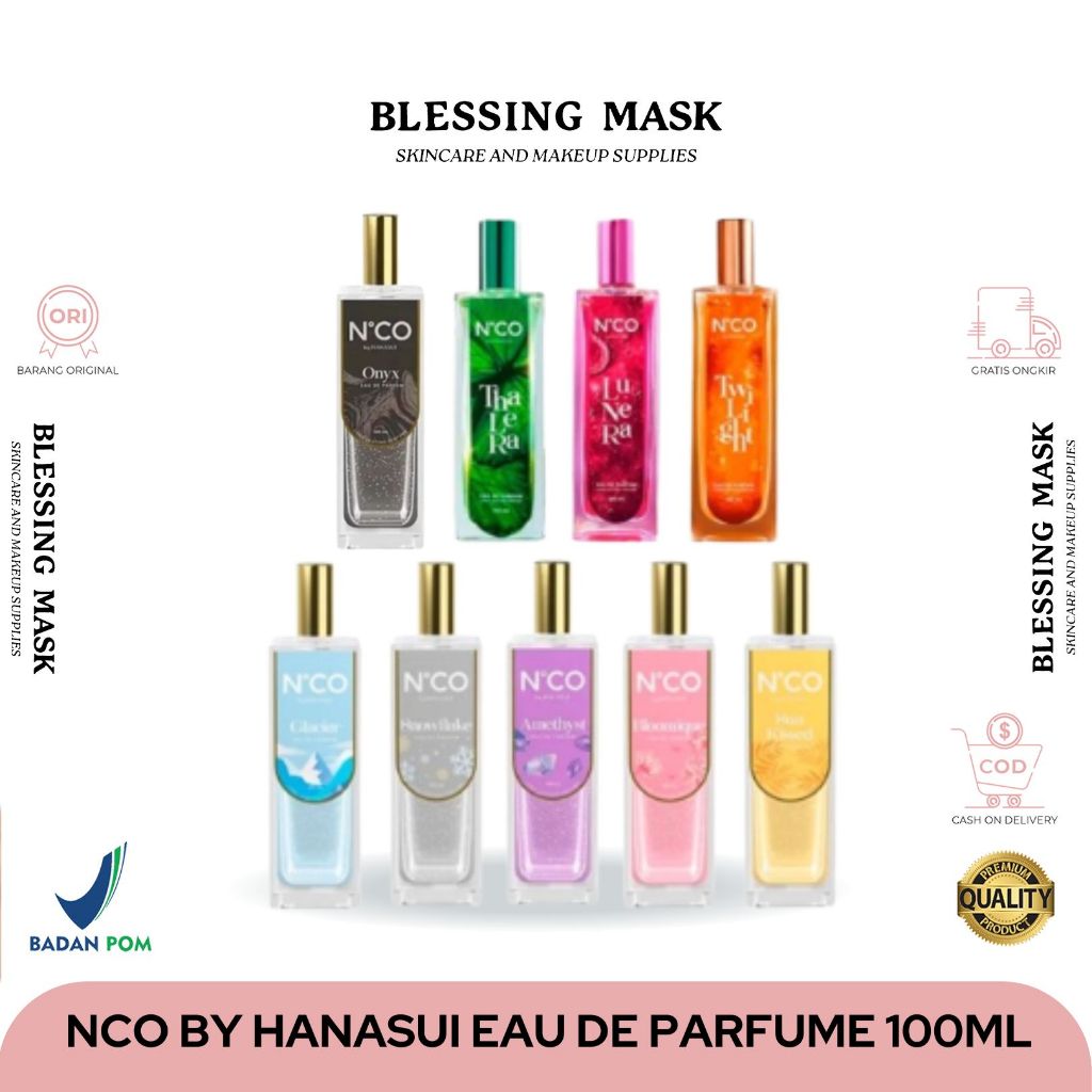 NCO by Hanasui Eau De Perfume 100ml | N'CO Parfum EDP