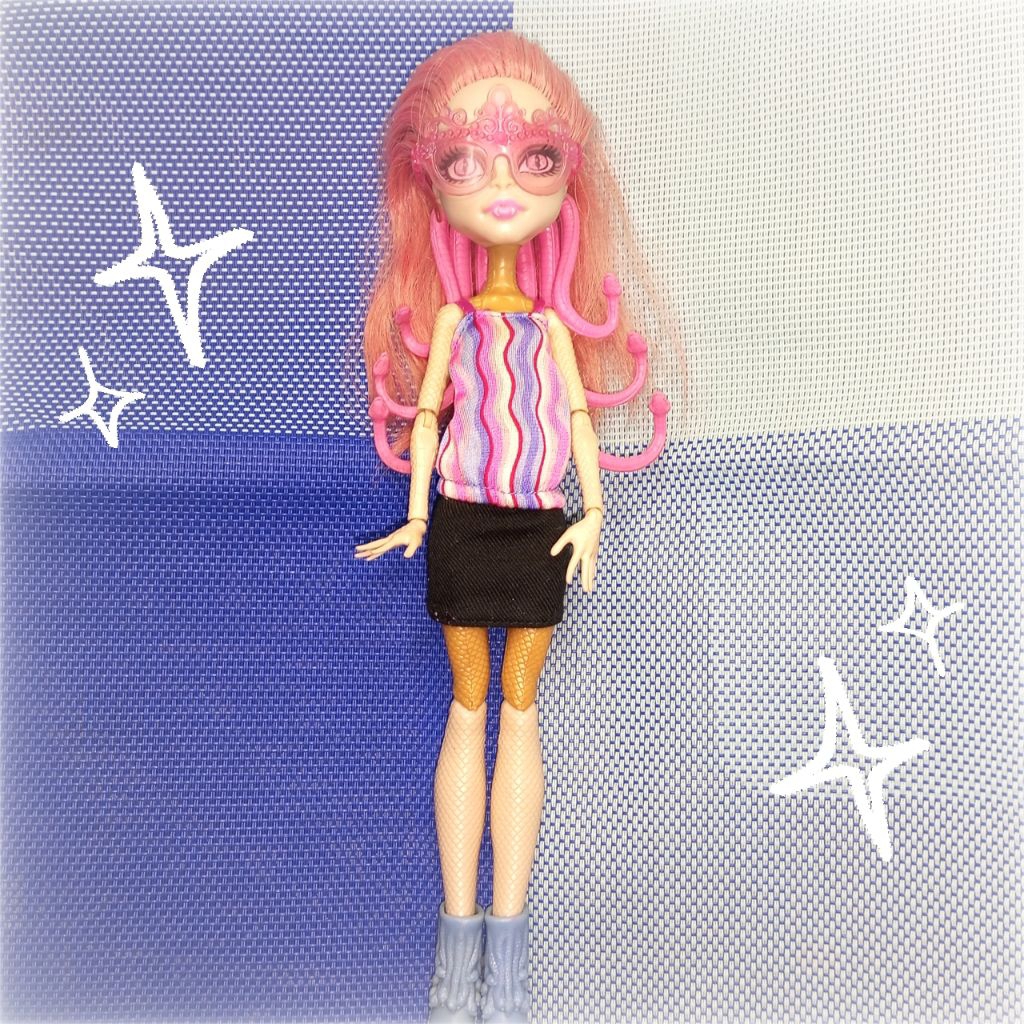 Monster High Viperine Gorgon G1 boneka doll ori mattel LENGKAP (ada minus)