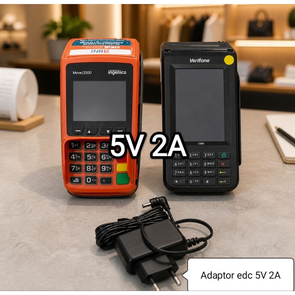 Adaptor edc type move 2500 untuk edc Bca, Bni, Bri, mandiri dll