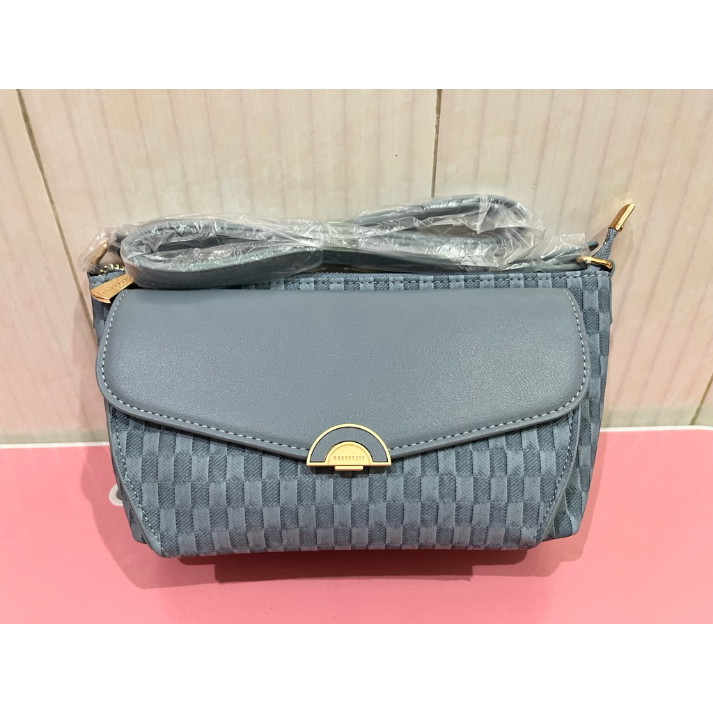 Prettyzys Tas Fashion Selempang dan Bahu Wanita (New) Motifnya keren