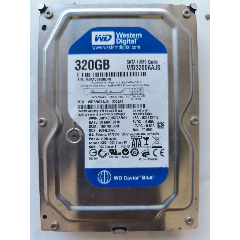 HDD WD 320GB