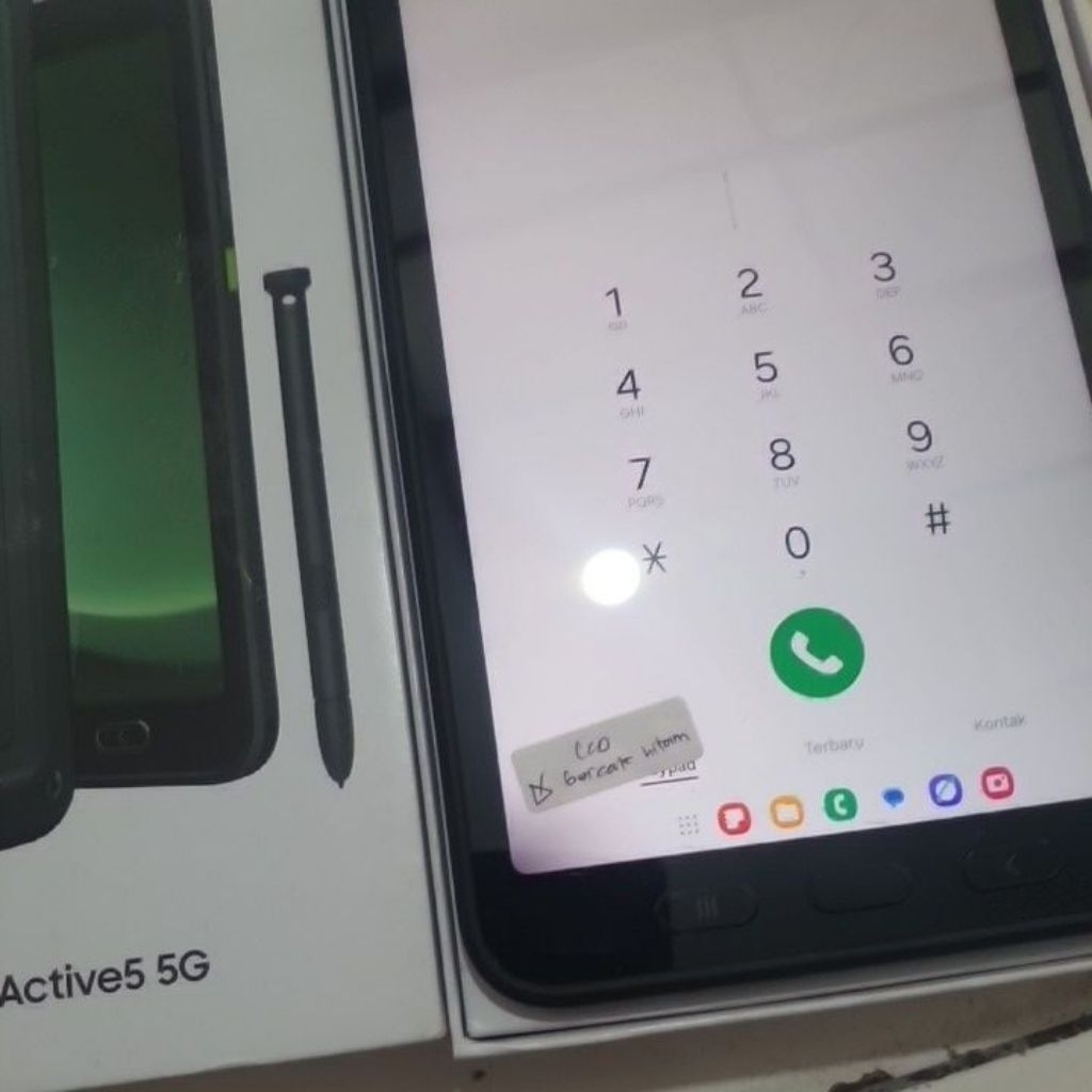 Samsung Galaxy Tab Active 5 5G Minus Dikit
