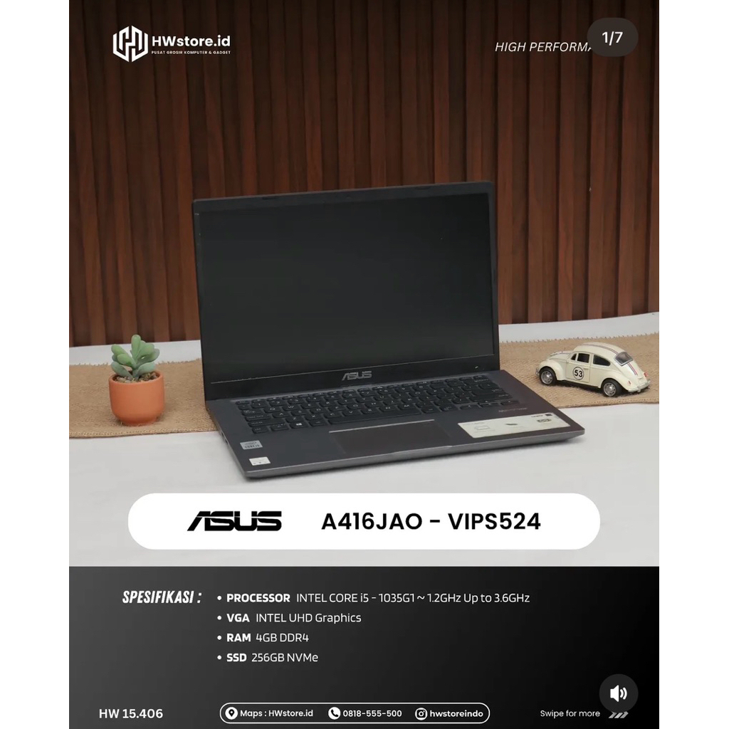 ASUS A416JAO - VIPS524