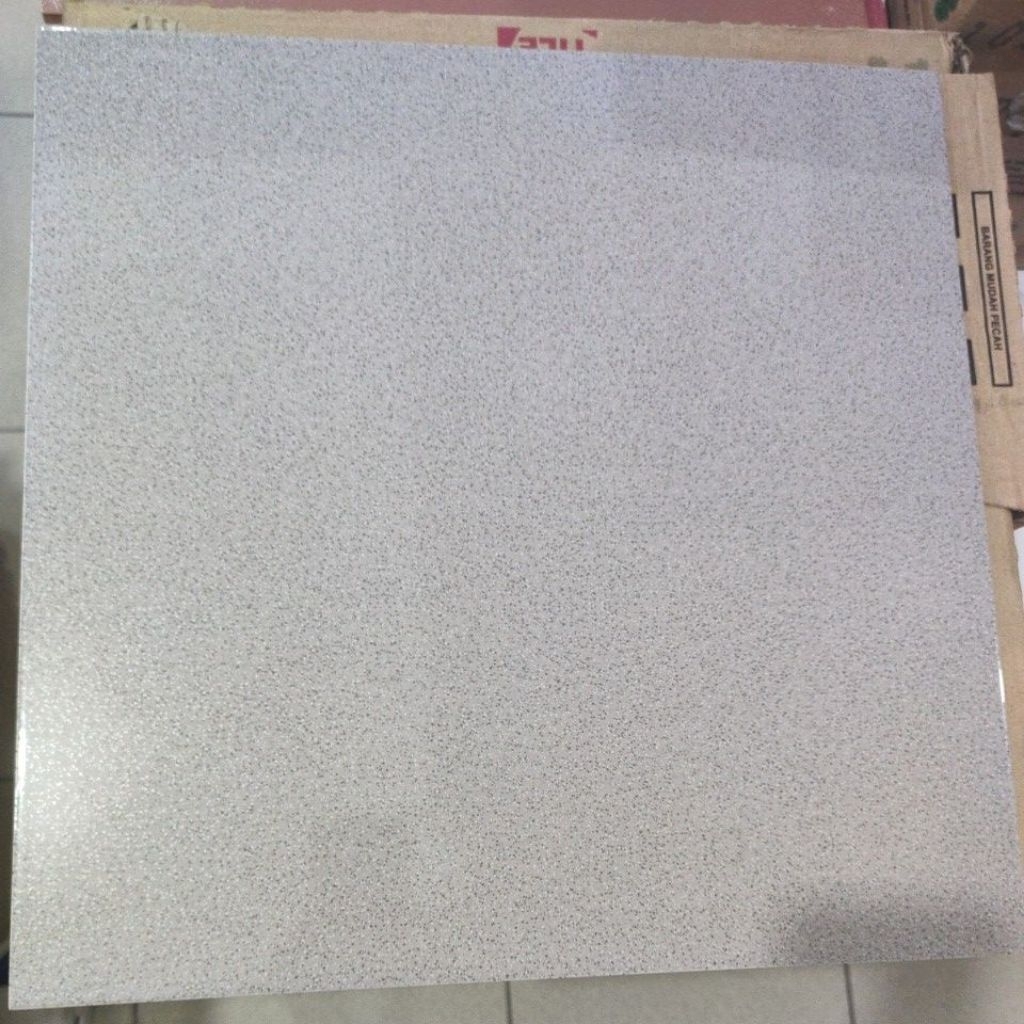 keramik lantai kilap Asia Ocra Grey 40x40 kwB /Dus