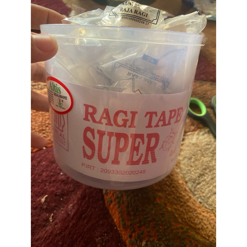 Ragi tape super cap kumbang raja ragi