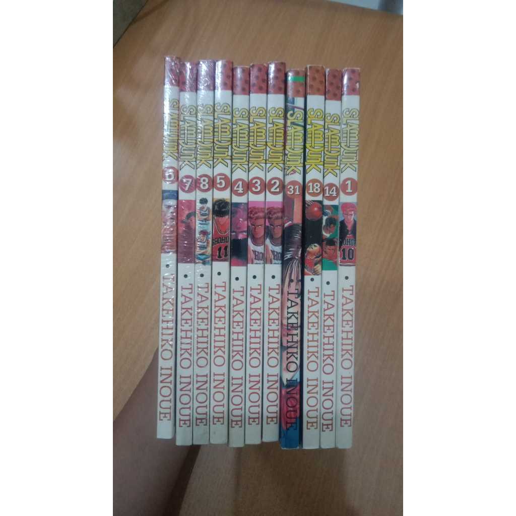 Komik Slamdunk 1 2 3 4 5 6 7 8 14 18 31 Tamat Cabutan by Takehiko Inoue - Manga Jepang Cabutan