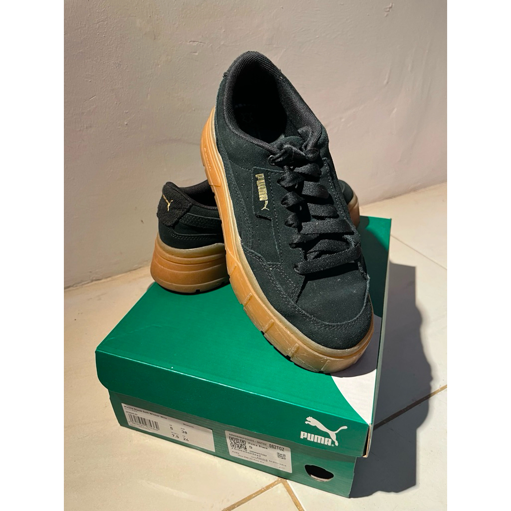 Puma Mayze Stack Soft Winter Sneakers - Black - Women