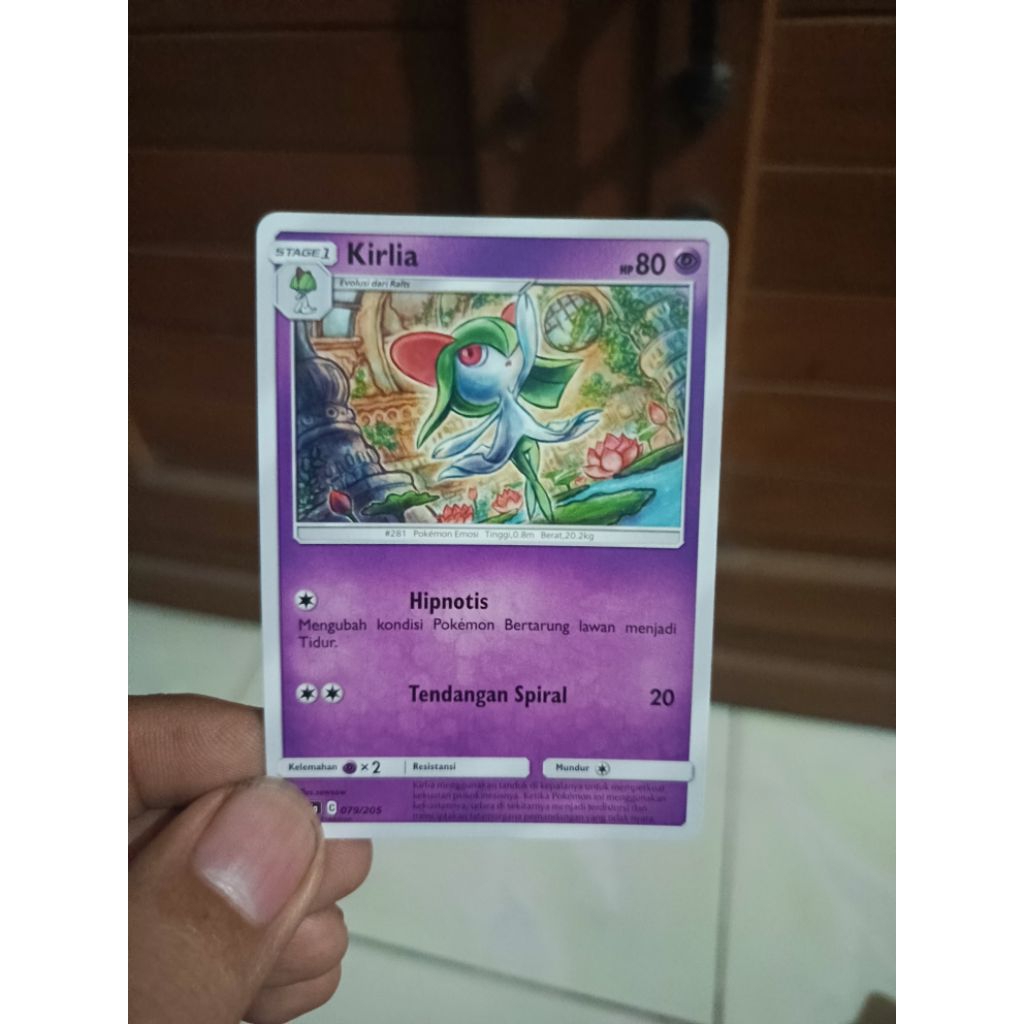 Pokemon TCG Indonesia Kirlia 079/205