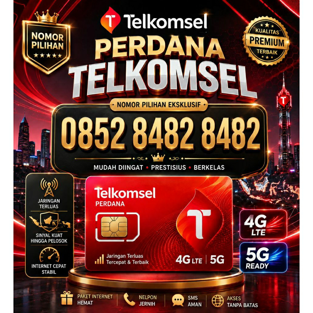 PERDANA SIMPATI TELKOMSEL CANTIK ABCD ABCD CERMIN MUDAH DIHAFAL 8482 8482