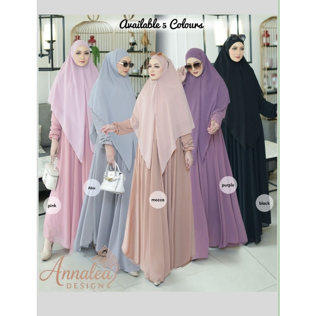 Madina set Syari original Annalea