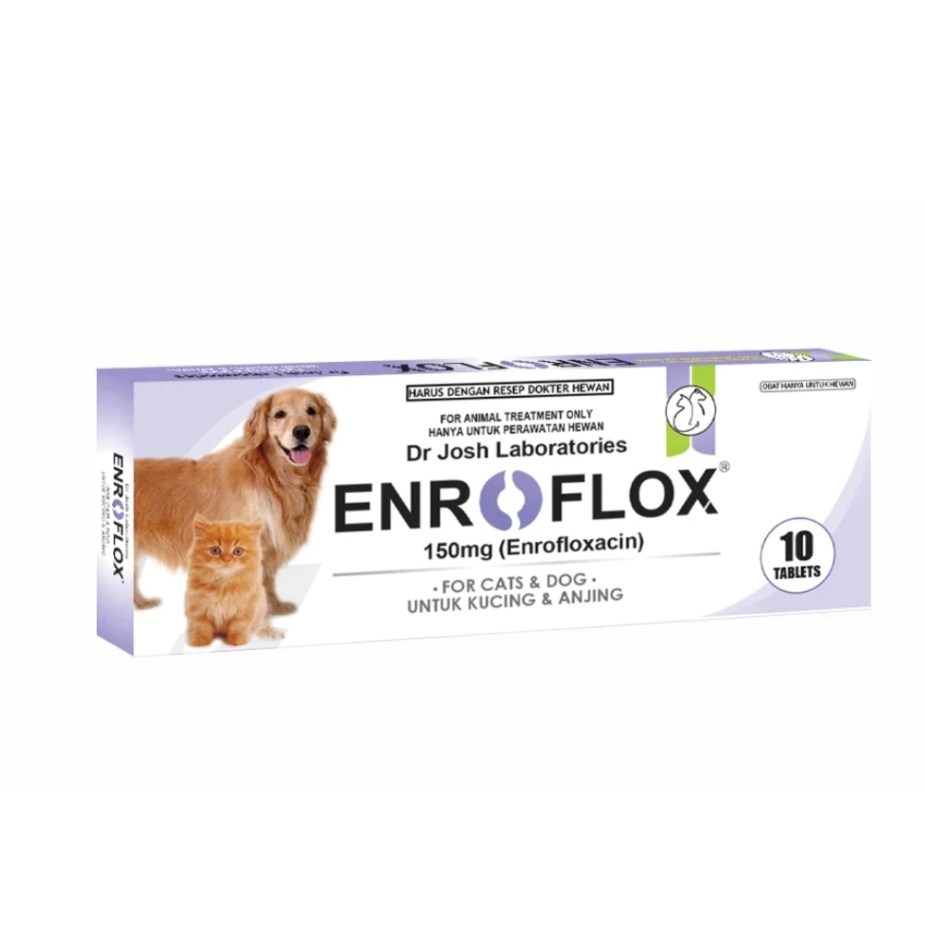 Best In Show Enroflox 1TAB - Obat Antibiotik Anjing Kucing