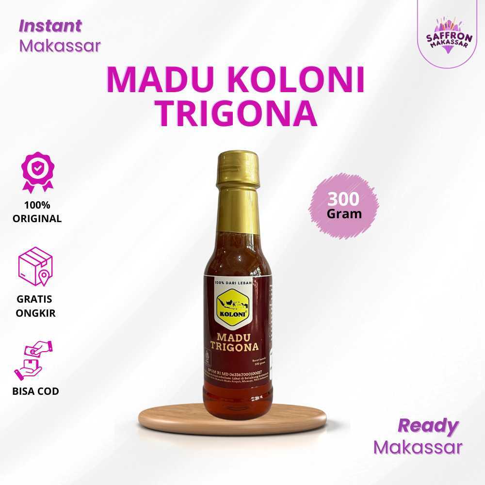 MADU KOLONI TRIGONA 100% RATU LEBAH 300g