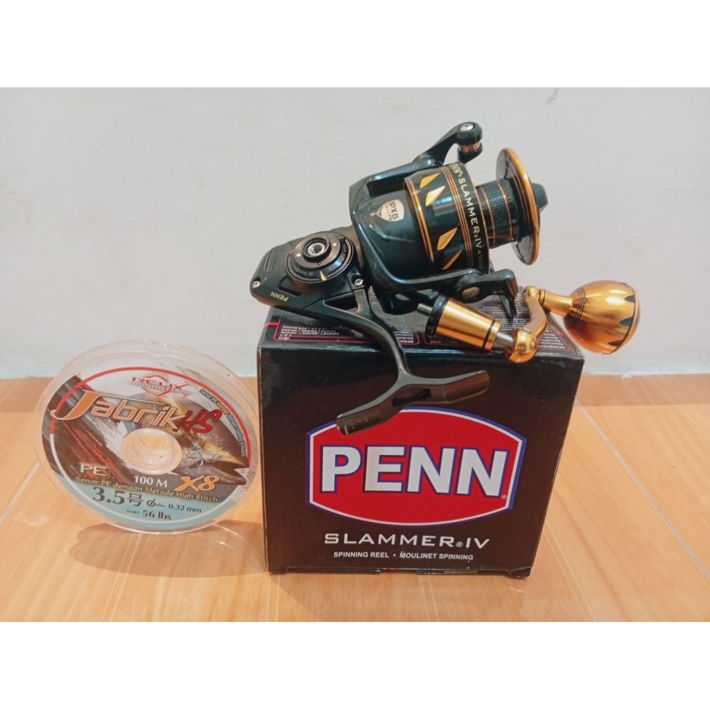 Reel spinning Penn slammer IV 4500 HS