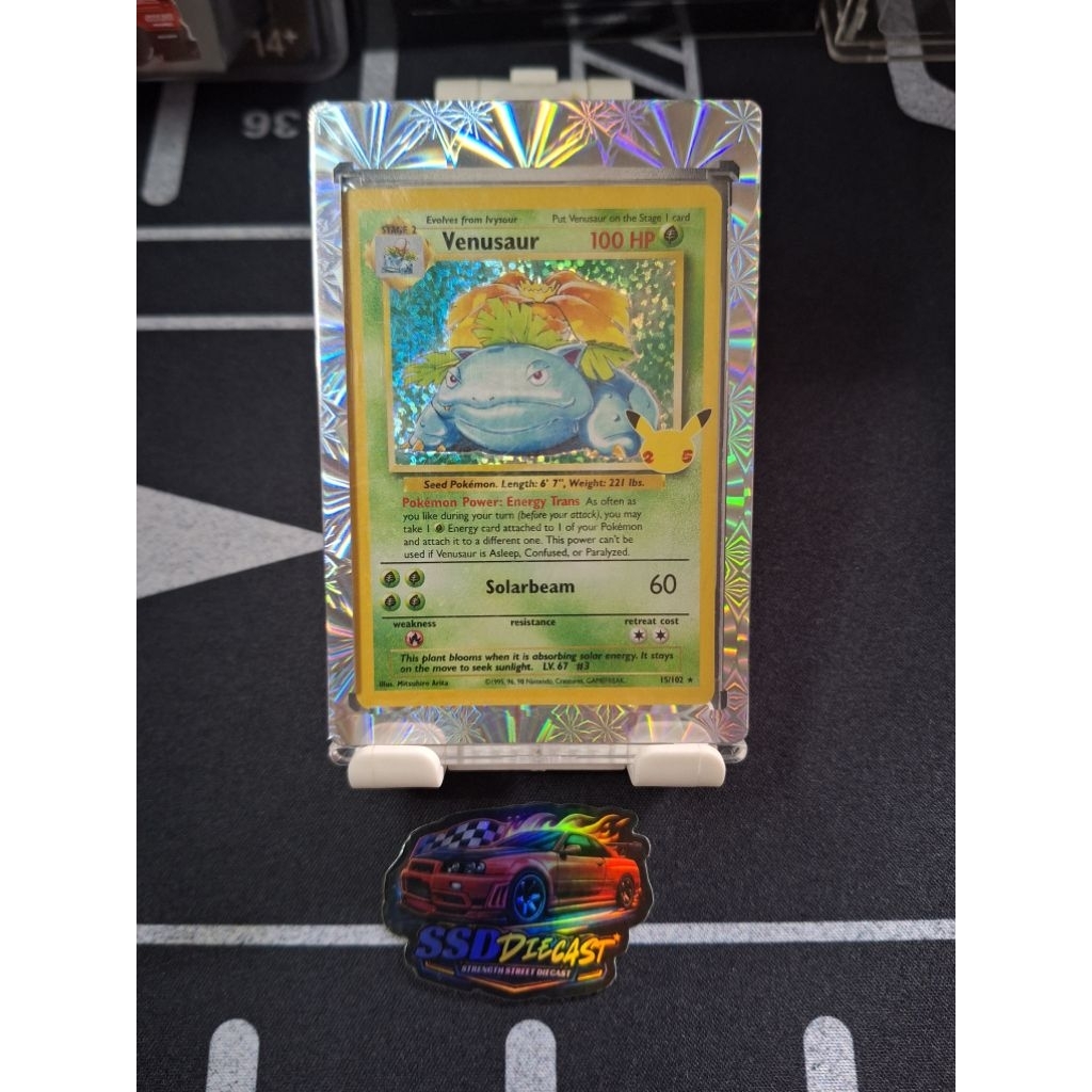 Pokemon Venusaur Holo Rare Celebrations 25th Anniversary English