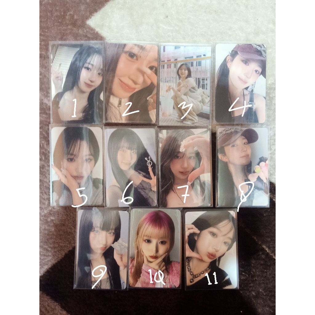 [NMIXX] WTS(Want to sell) Photocard KPop Girlgrup Nmixx member HAEWON Official//Lily,haewon,sullyoon
